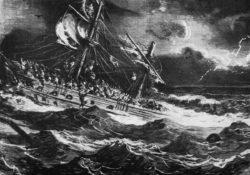 Corsaire Shipwreck By Gustav Dore Circa 1860